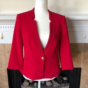 WHBM Red Blazer